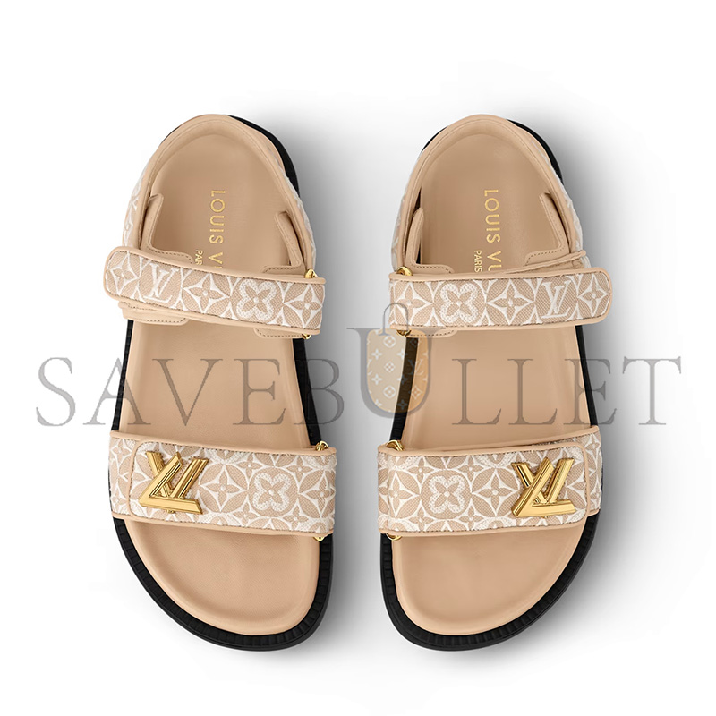 LOUIS VUITTON LV SUNSET FLAT COMFORT SANDAL 1AHNL9